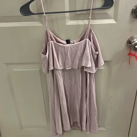 Forever 21 size XL spaghetti strap dress, light pink/purple - Picture 3 of 3